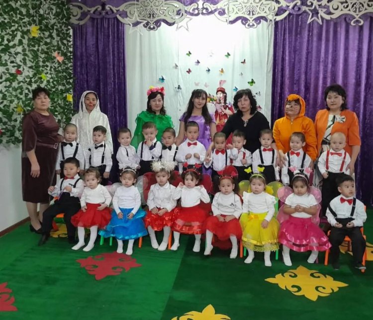 "Ақерке" тобы. 8-наурыз мерекесі.