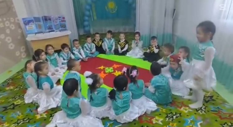 "Тақия тастамақ"  "Ақкөгершін" м/д тобы