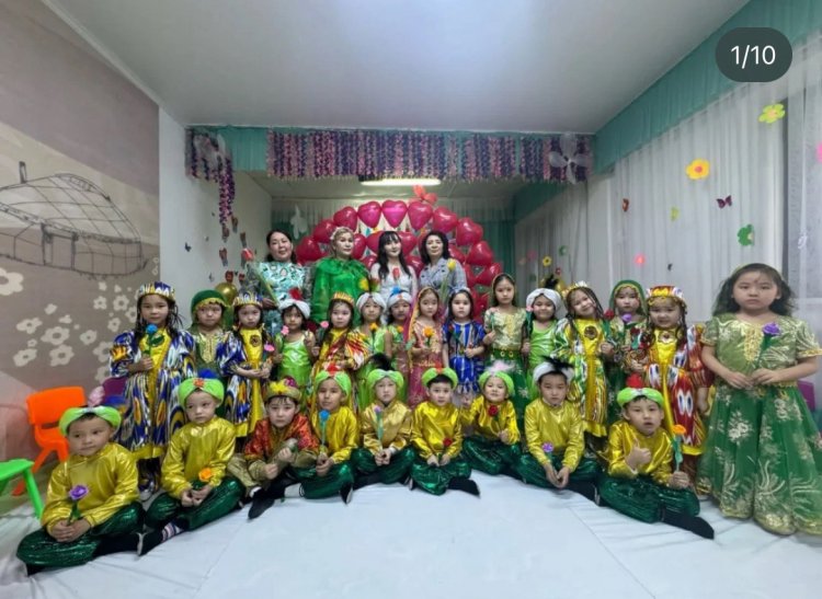 "Ақкөгершін" м/д тобы. 8-наурыз мерекелік ертеңгілік.