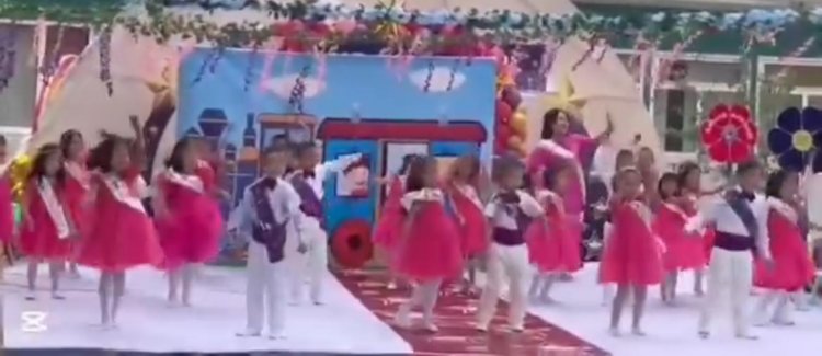 "Қош бол балабақшам". "Ақкөгершін" м/д тобы